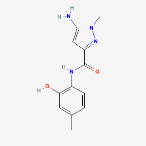 5-amino-N-(2-hydroxy-4-methylphenyl)-1-methyl-1H-pyrazole-3-carboxamide