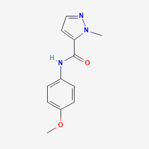 N-(4-methoxyphenyl)-1-methyl-1H-pyrazole-5-carboxamide
