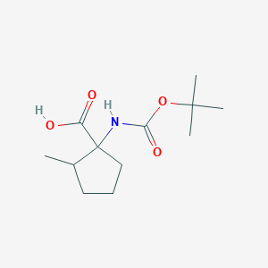 1-((Tert-butoxycarbonyl)amino)-2-methylcyclopentanecarboxylic acid