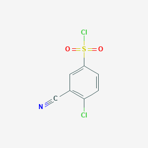 4-Chloro-3-cyanobenzenesulfonyl chloride