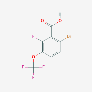 6-bromo-2-fluoro-3-(trifluoromethoxy)benzoic Acid