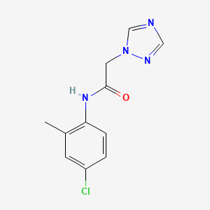 N-(4-chloro-2-methylphenyl)-2-(1H-1,2,4-triazol-1-yl)acetamide