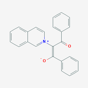 (Z)-2-isoquinolin-2-ium-2-yl-3-oxo-1,3-diphenylprop-1-en-1-olate