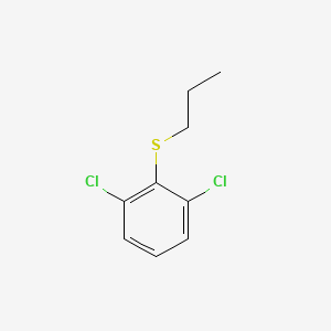 molecular formula C9H10Cl2S B2805043 2,6-Dichlorophenyl propyl sulfide CAS No. 1824268-79-2