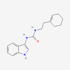 1-(2-(cyclohex-1-en-1-yl)ethyl)-3-(1H-indol-3-yl)urea
