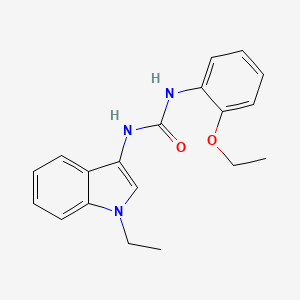 molecular formula C19H21N3O2 B2805162 1-(2-ethoxyphenyl)-3-(1-ethyl-1H-indol-3-yl)urea CAS No. 922940-34-9