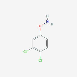 molecular formula C6H5Cl2NO B2805165 O-(3,4-dichlorophenyl)hydroxylamine CAS No. 99907-89-8