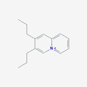 2,3-Dipropylquinolizinium