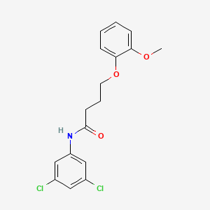 N-(3,5-dichlorophenyl)-4-(2-methoxyphenoxy)butanamide