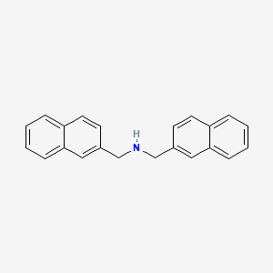 molecular formula C22H19N B2805274 双(2-萘甲基)胺 CAS No. 47304-99-4