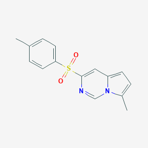 4-Methylphenyl 7-methylpyrrolo[1,2-c]pyrimidin-3-yl sulfone