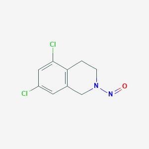 5,7-dichloro-2-nitroso-1,2,3,4-tetrahydroisoquinoline