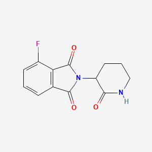 4-Fluoro-2-(2-oxopiperidin-3-yl)isoindole-1,3-dione