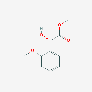 molecular formula C10H12O4 B2805417 (+)-邻甲氧基-L-苯乙酸甲酯 CAS No. 32174-42-8