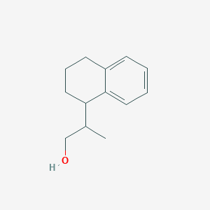 molecular formula C13H18O B2805494 2-(1,2,3,4-Tetrahydronaphthalen-1-yl)propan-1-ol CAS No. 1781318-35-1