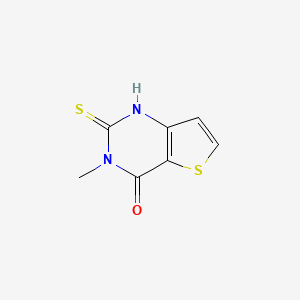B2805671 2-mercapto-3-methylthieno[3,2-d]pyrimidin-4(3H)-one CAS No. 183170-82-3