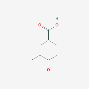 molecular formula C8H12O3 B2805748 3-甲基-4-氧代环己烷羧酸 CAS No. 101567-36-6