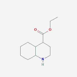 Ethyl 1,2,3,4,4a,5,6,7,8,8a-decahydroquinoline-4-carboxylate