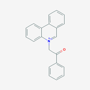 5-(2-Oxo-2-phenylethyl)phenanthridinium