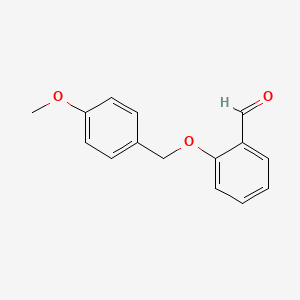 molecular formula C15H14O3 B2805950 2-[(4-Methoxybenzyl)oxy]benzaldehyde CAS No. 209120-28-5