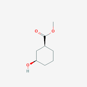 molecular formula C8H14O3 B2805969 Methyl (1s,3r)-3-hydroxycyclohexane-1-carboxylate CAS No. 149055-86-7