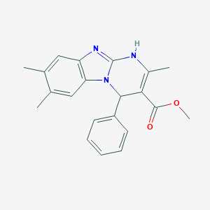 Methyl 2,7,8-trimethyl-4-phenyl-1,4-dihydropyrimido[1,2-a]benzimidazole-3-carboxylate