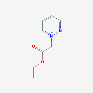 1-(2-Ethoxy-2-oxoethyl)pyridazin-1-ium