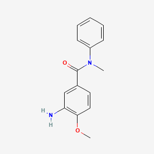 3-amino-4-methoxy-N-methyl-N-phenylbenzamide