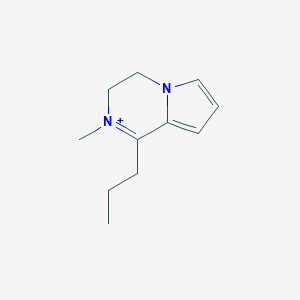 2-Methyl-1-propyl-3,4-dihydropyrrolo[1,2-a]pyrazin-2-ium