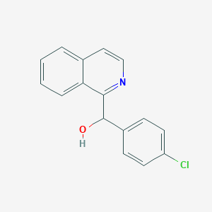 (4-Chlorophenyl)-isoquinolin-1-ylmethanol