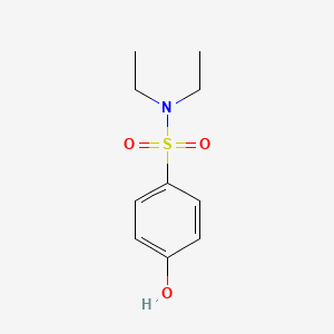 molecular formula C10H15NO3S B2806346 N,N-二乙基-4-羟基苯磺酰胺 CAS No. 30988-93-3