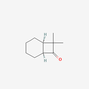molecular formula C10H16O B2806510 rel-(1R,6S)-8,8-dimethylbicyclo[4.2.0]octan-7-one CAS No. 1821753-80-3