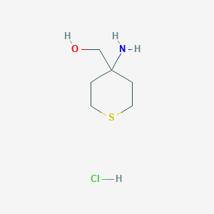 (4-Aminothian-4-yl)methanol hydrochloride