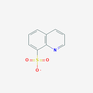 molecular formula C9H6NO3S- B280653 8-Quinolinesulfonate 