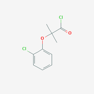 2-(2-Chlorophenoxy)-2-methylpropanoyl chloride