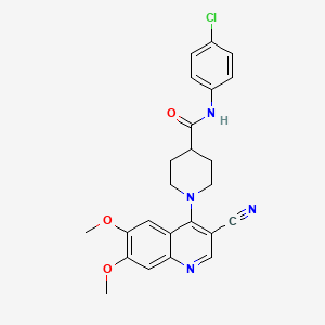 1-acetyl-N-(4-methoxybenzyl)-3,3-dimethylindoline-5-sulfonamide