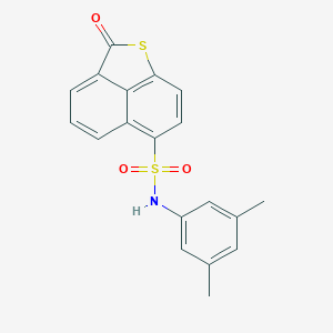 N-(3,5-dimethylphenyl)-2-oxo-2H-naphtho[1,8-bc]thiophene-6-sulfonamide