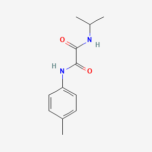 molecular formula C12H16N2O2 B2806750 N-(4-methylphenyl)-N'-(propan-2-yl)ethanediamide CAS No. 363176-07-2