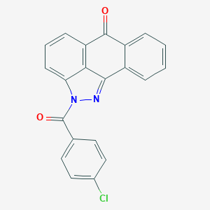 2-(4-chlorobenzoyl)dibenzo[cd,g]indazol-6(2H)-one