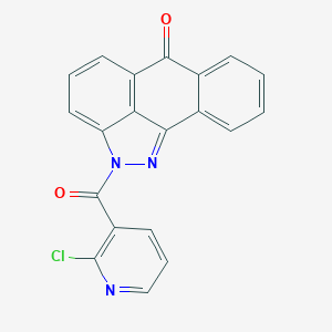 2-[(2-chloro-3-pyridinyl)carbonyl]dibenzo[cd,g]indazol-6(2H)-one