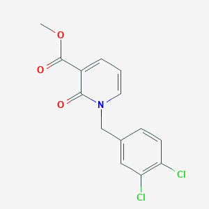 Methyl 1-(3,4-dichlorobenzyl)-2-oxo-1,2-dihydro-3-pyridinecarboxylate