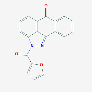 molecular formula C19H10N2O3 B280682 2-(2-furoyl)dibenzo[cd,g]indazol-6(2H)-one 