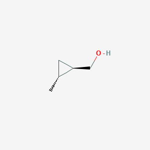 molecular formula C5H10O B2806853 trans-2-Methylcyclopropanemethanol CAS No. 152518-89-3; 21003-36-1