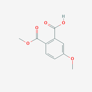 5-Methoxy-2-methoxycarbonylbenzoic acid