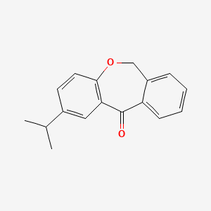 molecular formula C17H16O2 B2806963 2-异丙基-6H-苯并[c][1]苯并氧杂环己酮-11-酮 CAS No. 77389-46-9