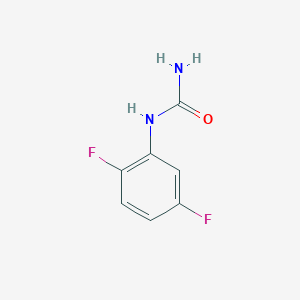 molecular formula C7H6F2N2O B2806986 (2,5-Difluorophenyl)urea CAS No. 460346-05-8