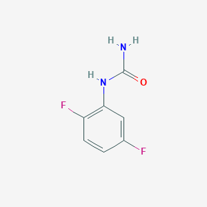 molecular formula C7H6F2N2O B2806986 (2,5-二氟苯基)脲 CAS No. 460346-05-8