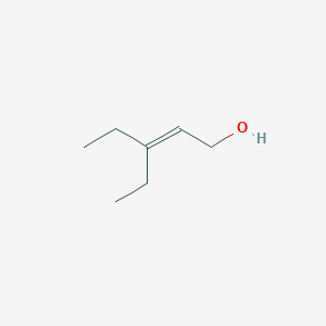 molecular formula C7H14O B2807057 3-Ethylpent-2-en-1-ol CAS No. 39821-65-3