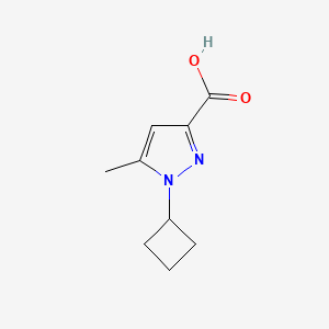 1-Cyclobutyl-5-methyl-1H-pyrazole-3-carboxylic acid