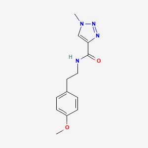 N-(4-methoxyphenethyl)-1-methyl-1H-1,2,3-triazole-4-carboxamide
